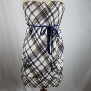 Abercrombie halter dress w/ tie around belt